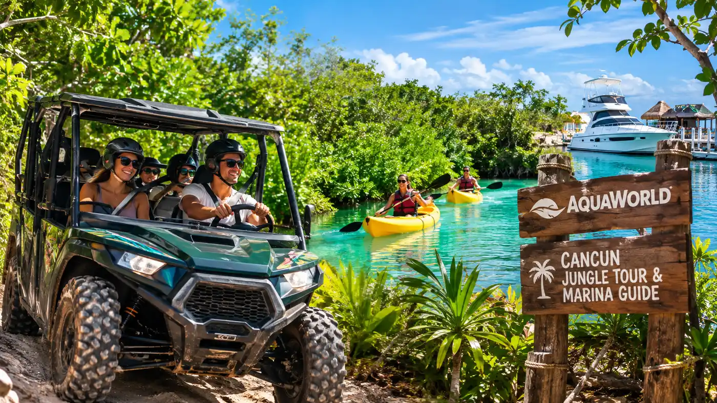 Aquaworld Cancun Jungle Tour & Marina Guide